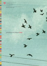 Jahresbericht fedpol 2016