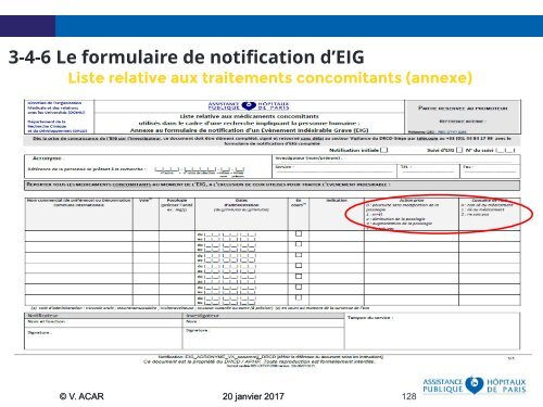 de la sécurité des personnes