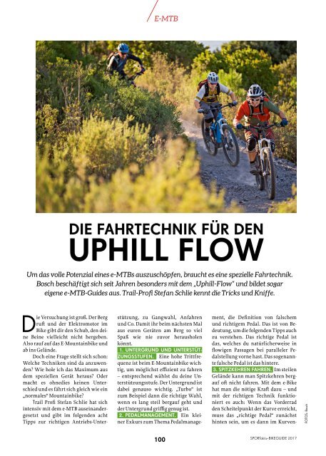 SPORTaktiv Bikeguide 2017