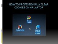 How To Professionally Clear Cookies On HP Laptop