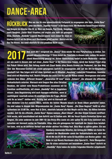 Easter Rave Magazin