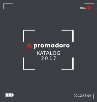 Werbetextilien der Marke promodoro