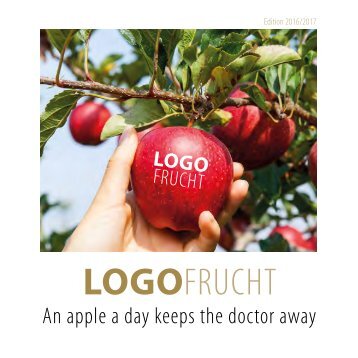 Frucht mit Logo, Logofrüchte, Werbefrucht