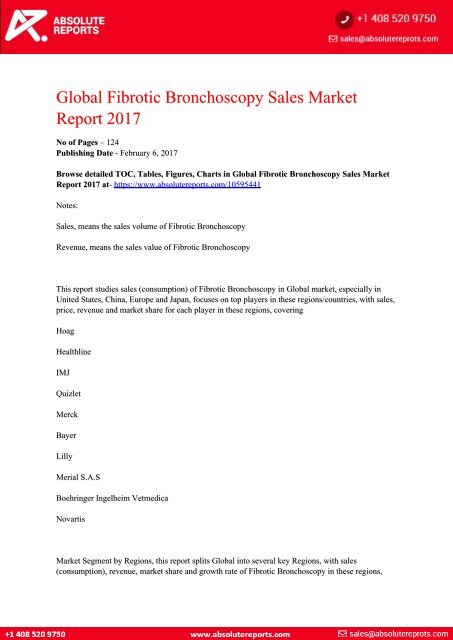 10595441-Global-Fibrotic-Bronchoscopy-Sales-Market-Report-2017