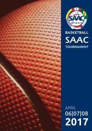 SAAC Basketball 2017