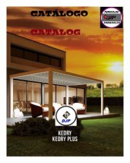 CATALOGO PÉRGOLA BIOCLIMÁTICA_KEDRY_2016 - còpia