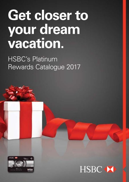 HSBC PLATINUM REWARDS CATALOG 2017