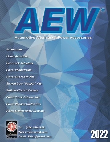 AEW Door Actuator Catalog