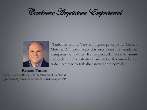 Cembrone Arquitetura Empresarial