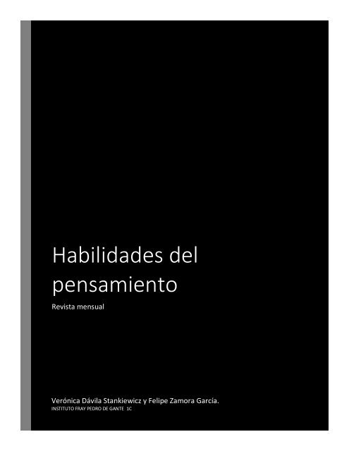 Habilidades del pensamiento