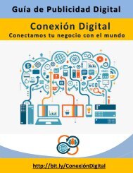 Guía de publicidad digital y catálogo de servicios de Conexión Digital