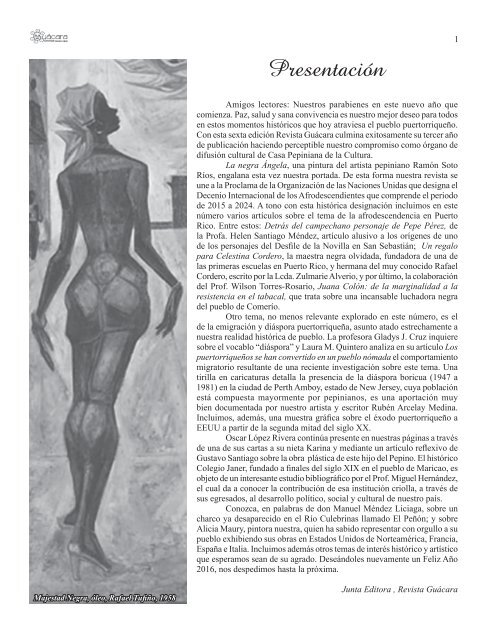 Revista Guácara Edición Diciembre 2015