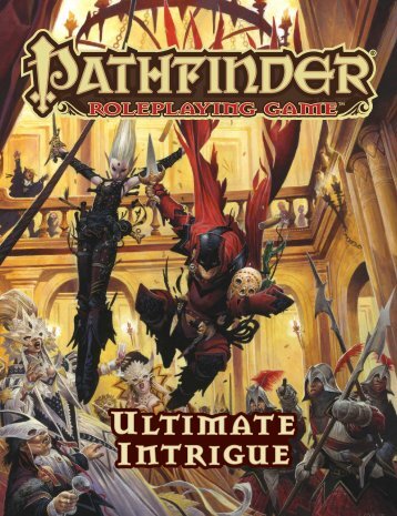 Pathfinder RPG - Ultimate Intrigue (1st printing)