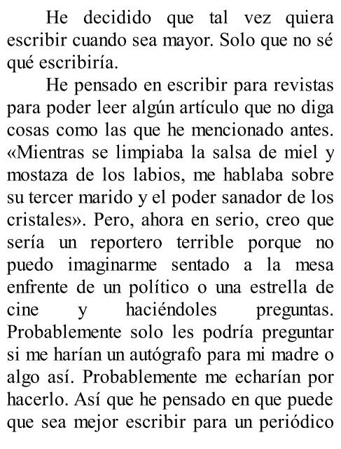 Las ventajas de ser un marginado - Stephen Chbosky