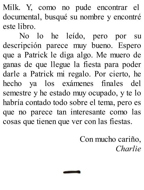 Las ventajas de ser un marginado - Stephen Chbosky