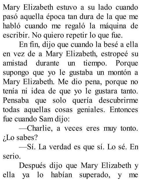 Las ventajas de ser un marginado - Stephen Chbosky