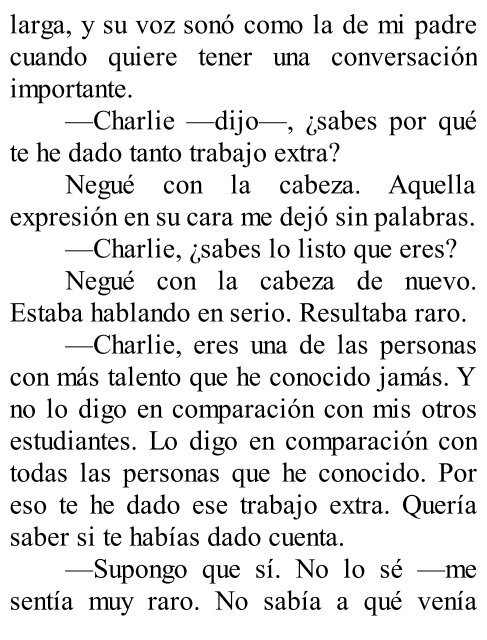 Las ventajas de ser un marginado - Stephen Chbosky