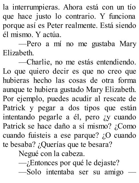 Las ventajas de ser un marginado - Stephen Chbosky