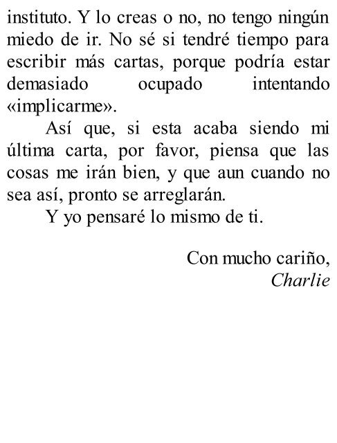 Las ventajas de ser un marginado - Stephen Chbosky