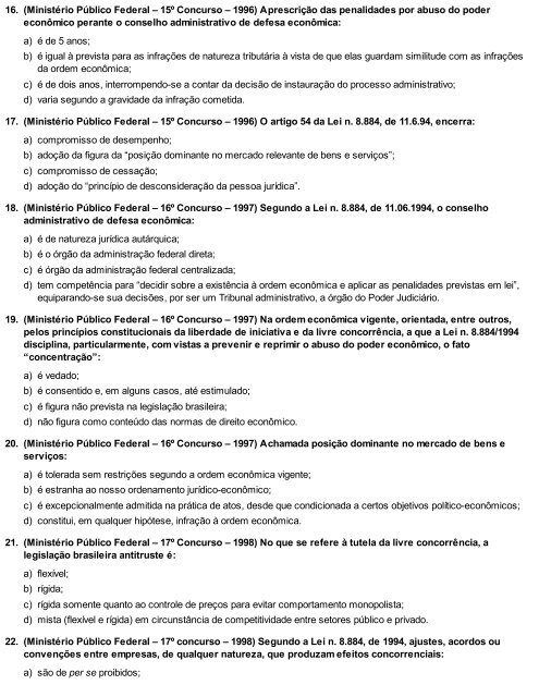 lições de direito econconômico leonardo vizeu figueiredo ed forense 2014