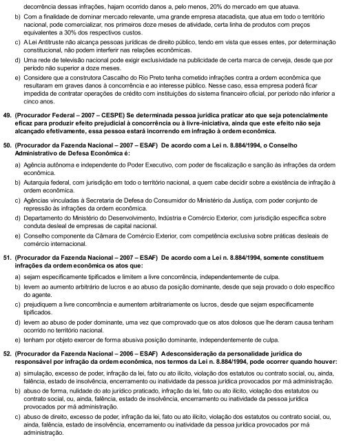 lições de direito econconômico leonardo vizeu figueiredo ed forense 2014