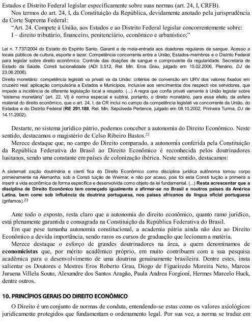 lições de direito econconômico leonardo vizeu figueiredo ed forense 2014