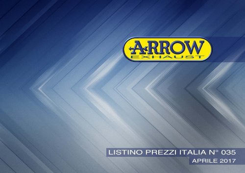 Arrow Listino prezzi Italia n 035 Aprile 2017