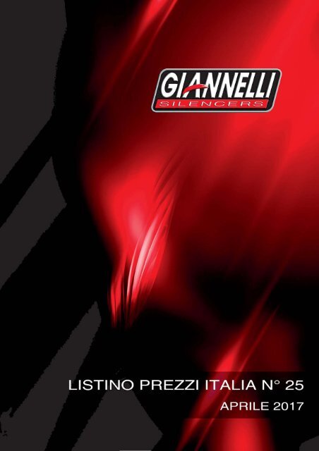 Giannelli Listino prezzi Italia n 25 Aprile 2017
