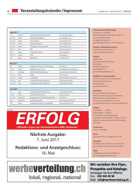 Erfolg_Ausgabe Nr. 4-5 - Apr/Mai 2017