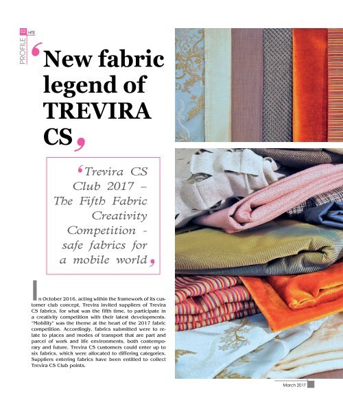   International Home Textile Magazine – March’17