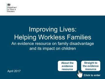 Helping Workless Families