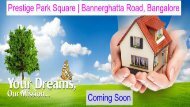 Best Project In Bannerghatta Road | Prestige Park Square