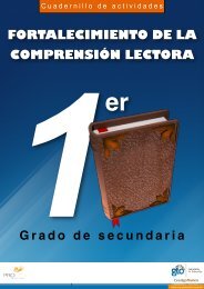 Lecturas con preguntas  y respuestas - 1º secundaria