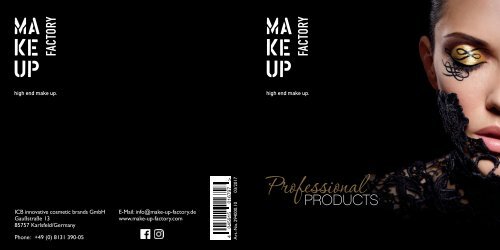 Make Up Factory - Professional Products