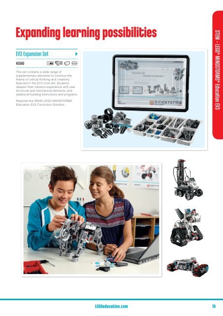 LEGO Catalogue Middle School 2017 EN - EducaTec AG 