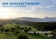 DER MARGARETHENHOF - Golf Highlights 2017