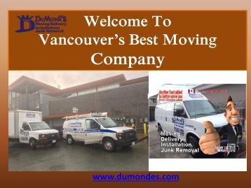 Handyman Installations in  Vancouver| DuMonde Moving