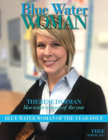 Blue Water Woman--spring 2017