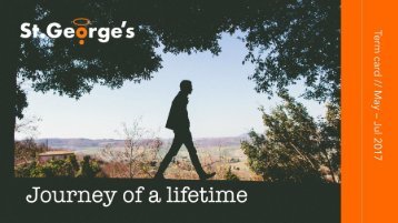 St George's Holborn summer programme 2017