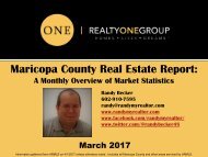 March_2017 Maricopa County Real Estate Report