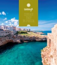 Taste&Go - Brochure Luxury trip in Puglia