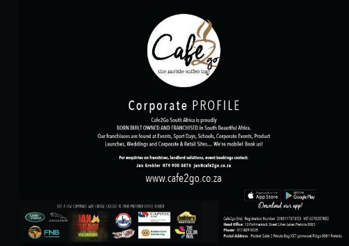 Cafe2go Corporate Profile