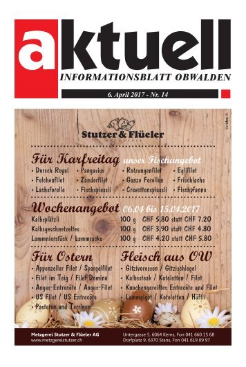 Aktuell Obwalden 14-2017