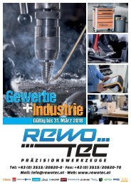 REWOTEC Gewerbe & Industrie Katalog 2017/18