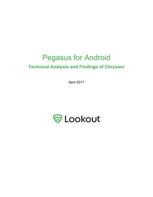 Pegasus for Android