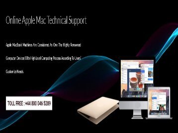 Mac Tech Support +448000465289 | Apple Technical Support Number
