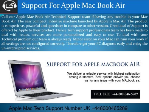 Mac Tech Support +448000465289 | Apple Technical Support Number