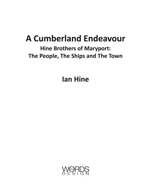 A Cumberland Endeavour Sample