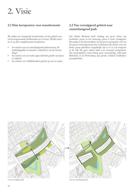 Definitief masterplan Park Brialmont