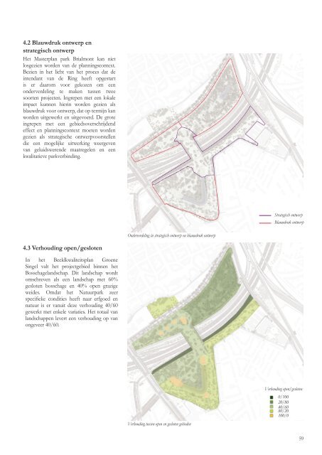 Definitief masterplan Park Brialmont